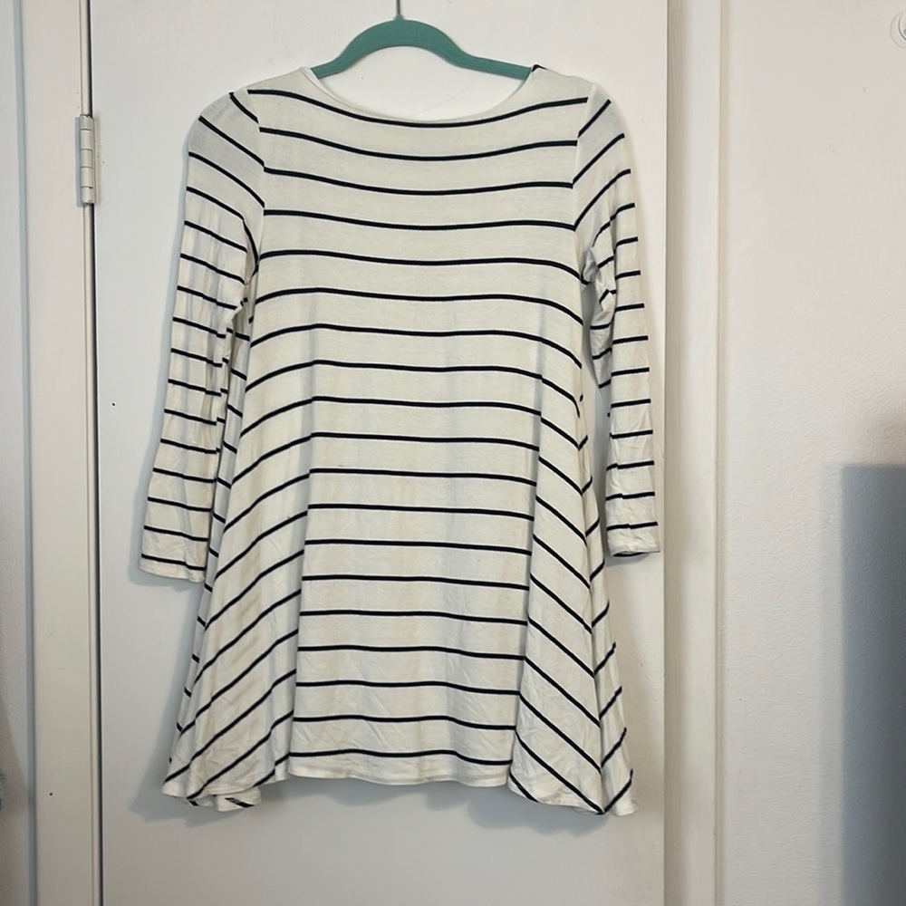 Altar’d state black and white long sleeve dress